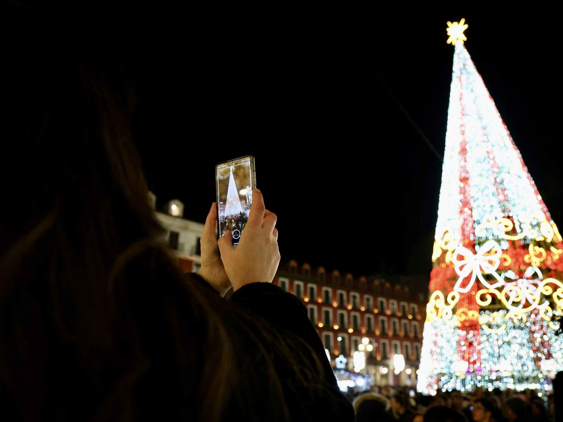 Un recorrido en imágenes por las luces de Navidad en Valladolid