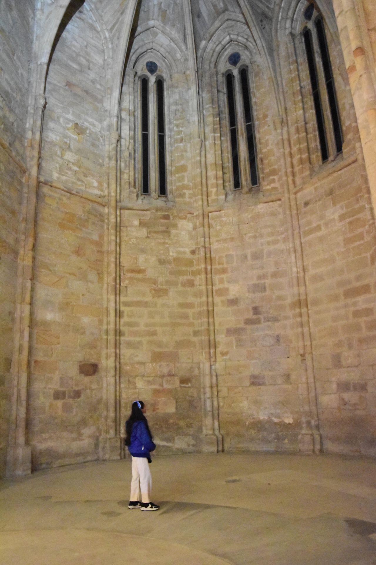 Una visita nocturna por el monasterio de Aguilar