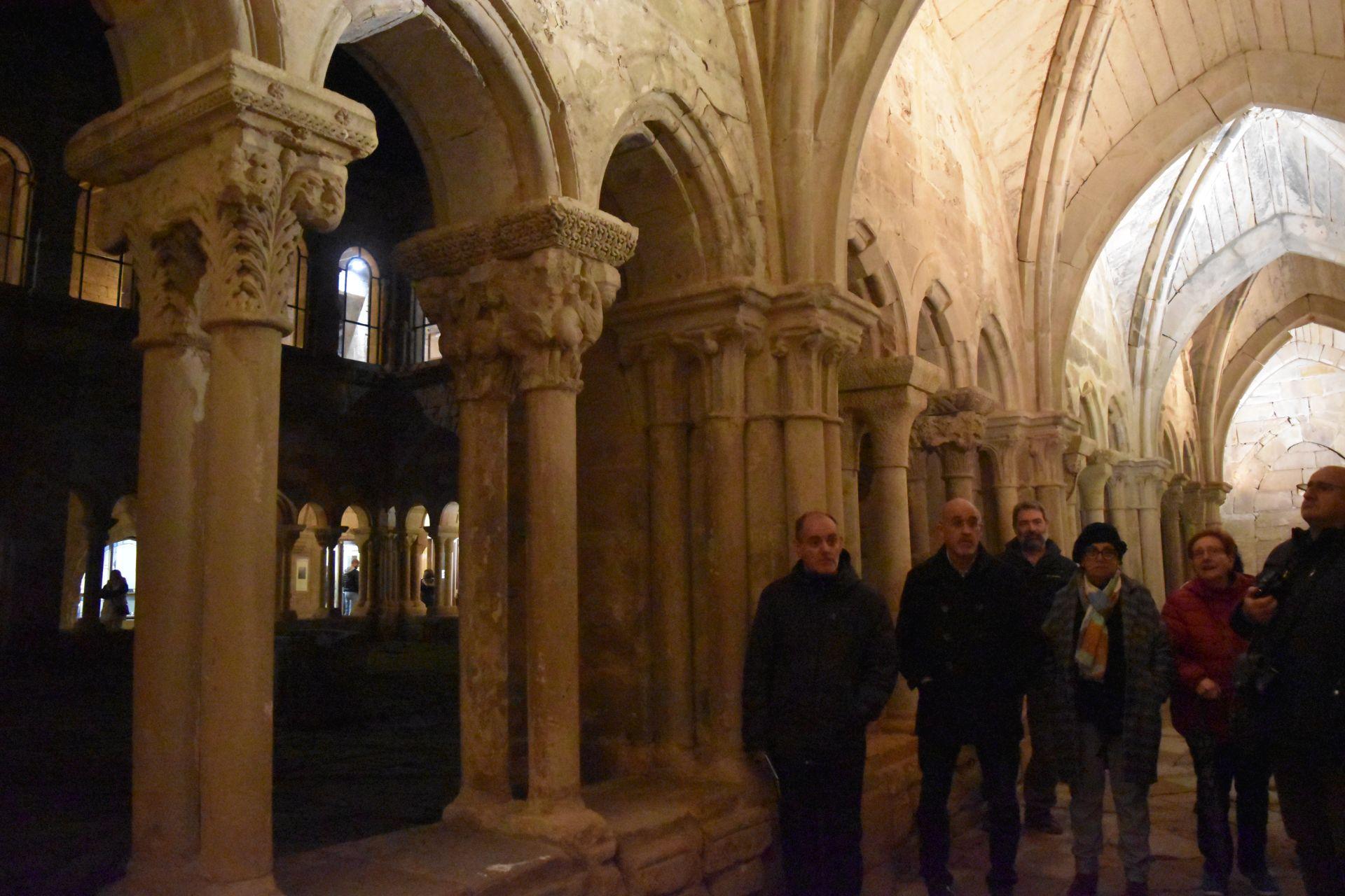 Una visita nocturna por el monasterio de Aguilar