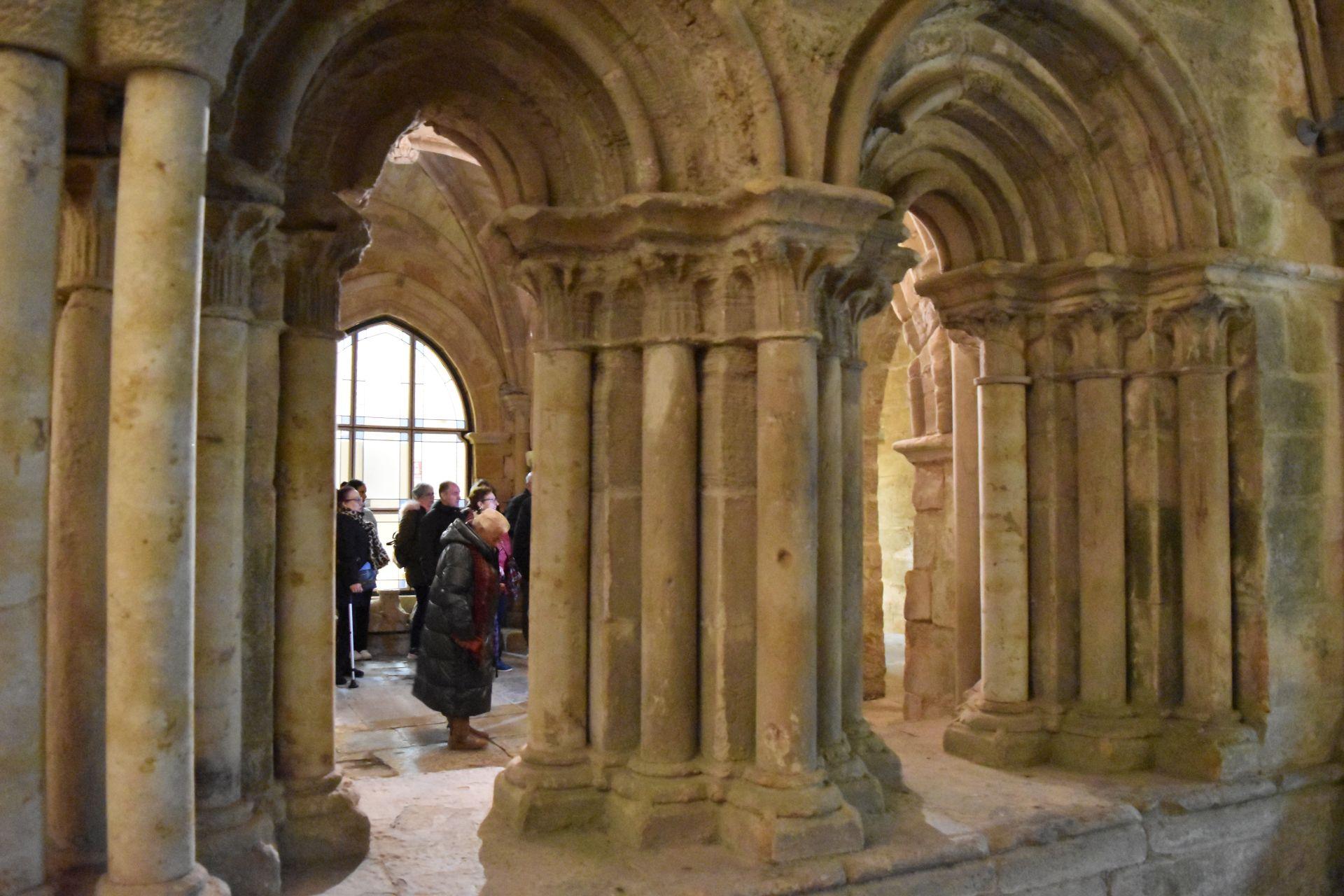 Una visita nocturna por el monasterio de Aguilar