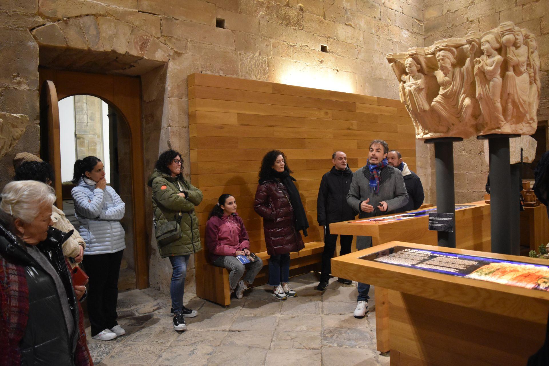 Una visita nocturna por el monasterio de Aguilar