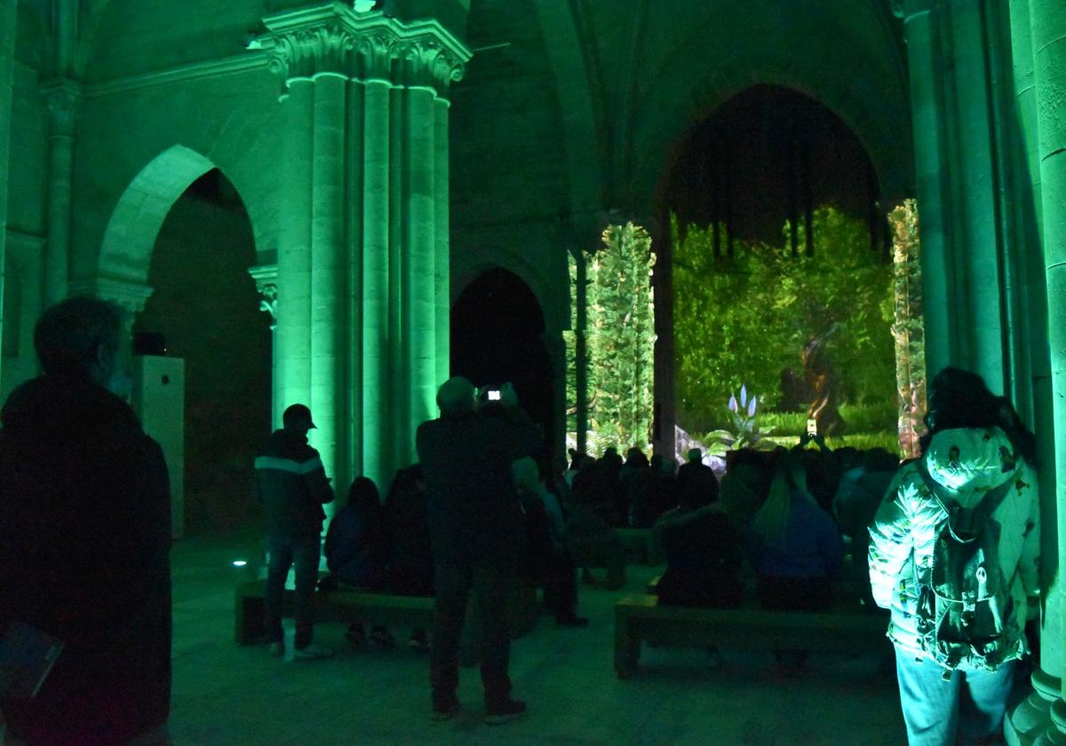 Una visita nocturna por el monasterio de Aguilar