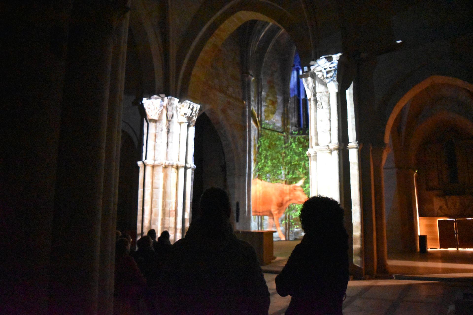 Una visita nocturna por el monasterio de Aguilar