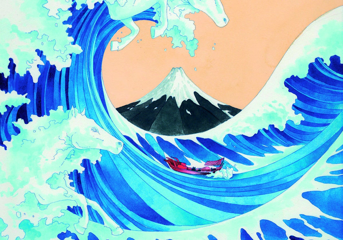 Ilustración de Vincenzo del Vecchio para 'El libro de las maravillas del mundo', editado por Nórdica.