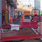 Las obras cortan dos meses la salida de Delicias a Arco de Ladrillo por Transición