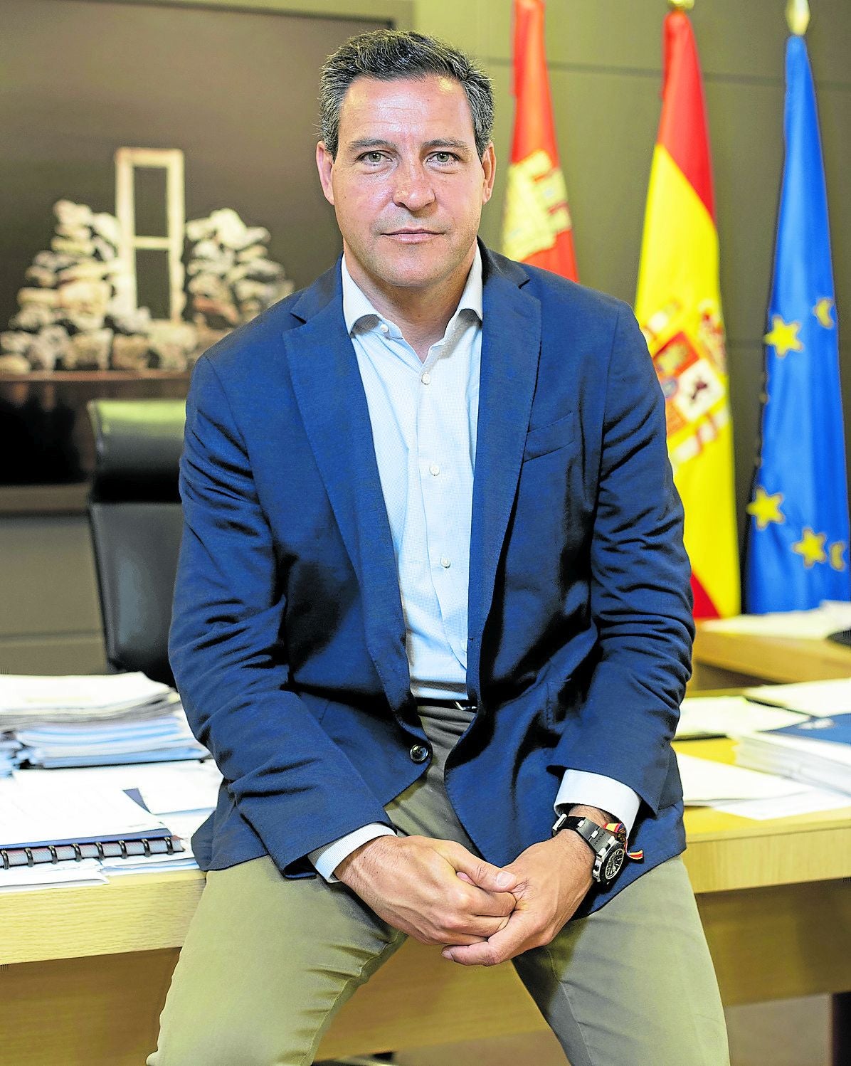 De la Hoz sobre su doble retribución cuando era portavoz en las Cortes: «Es absolutamente normal»
