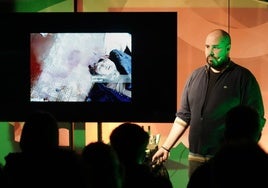 Antonio Pamliega, durante la charla ofrecida este viernes en Valladolid.