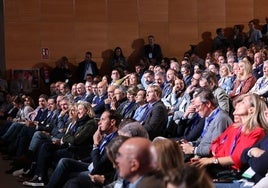 Asistentes a la Intermunicipal popular de Valladolid.