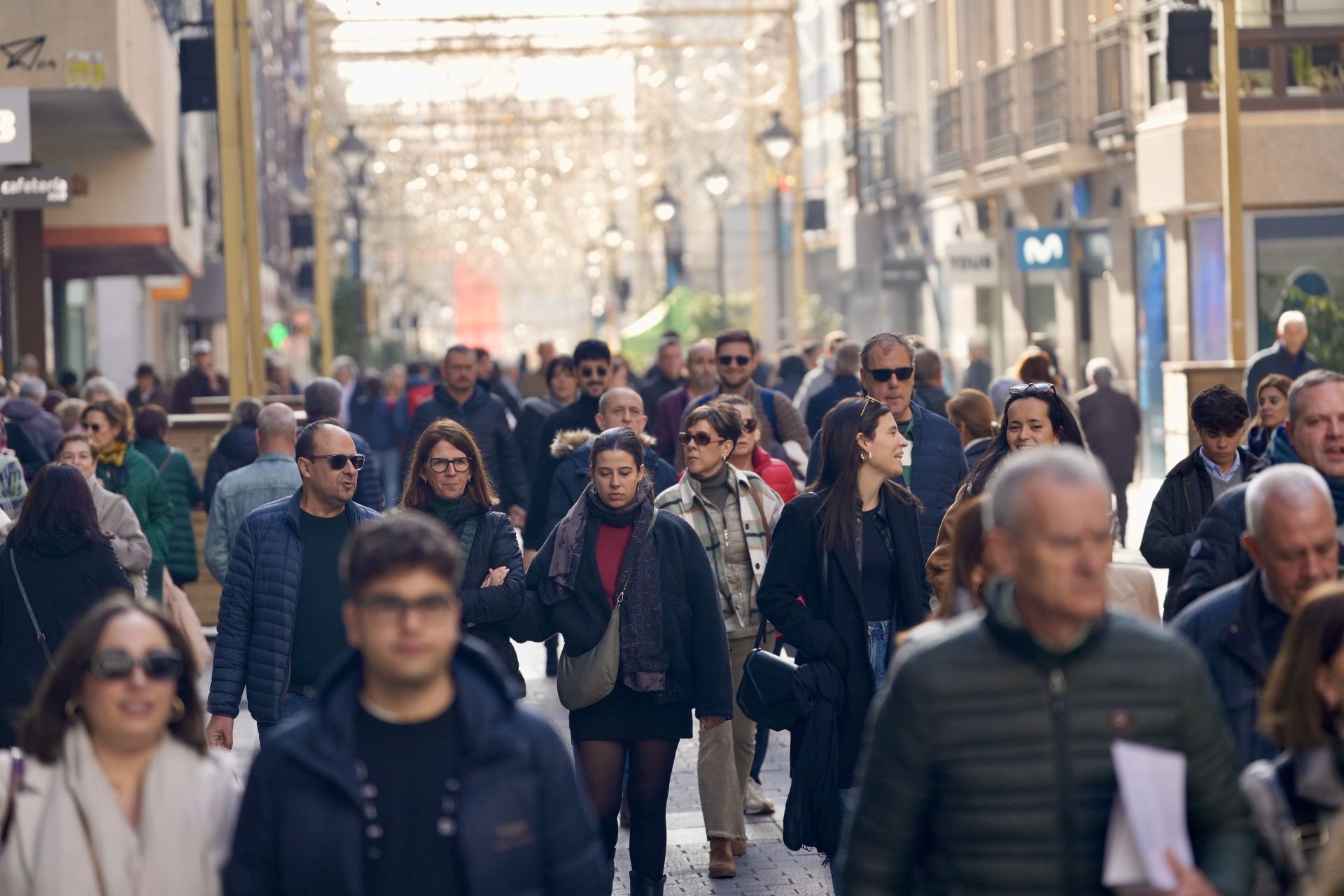 Las imágenes del ambiente navideño en Valladolid