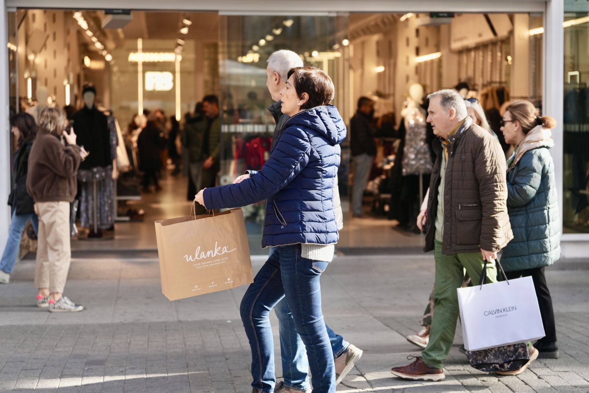 Las imágenes del ambiente navideño en Valladolid