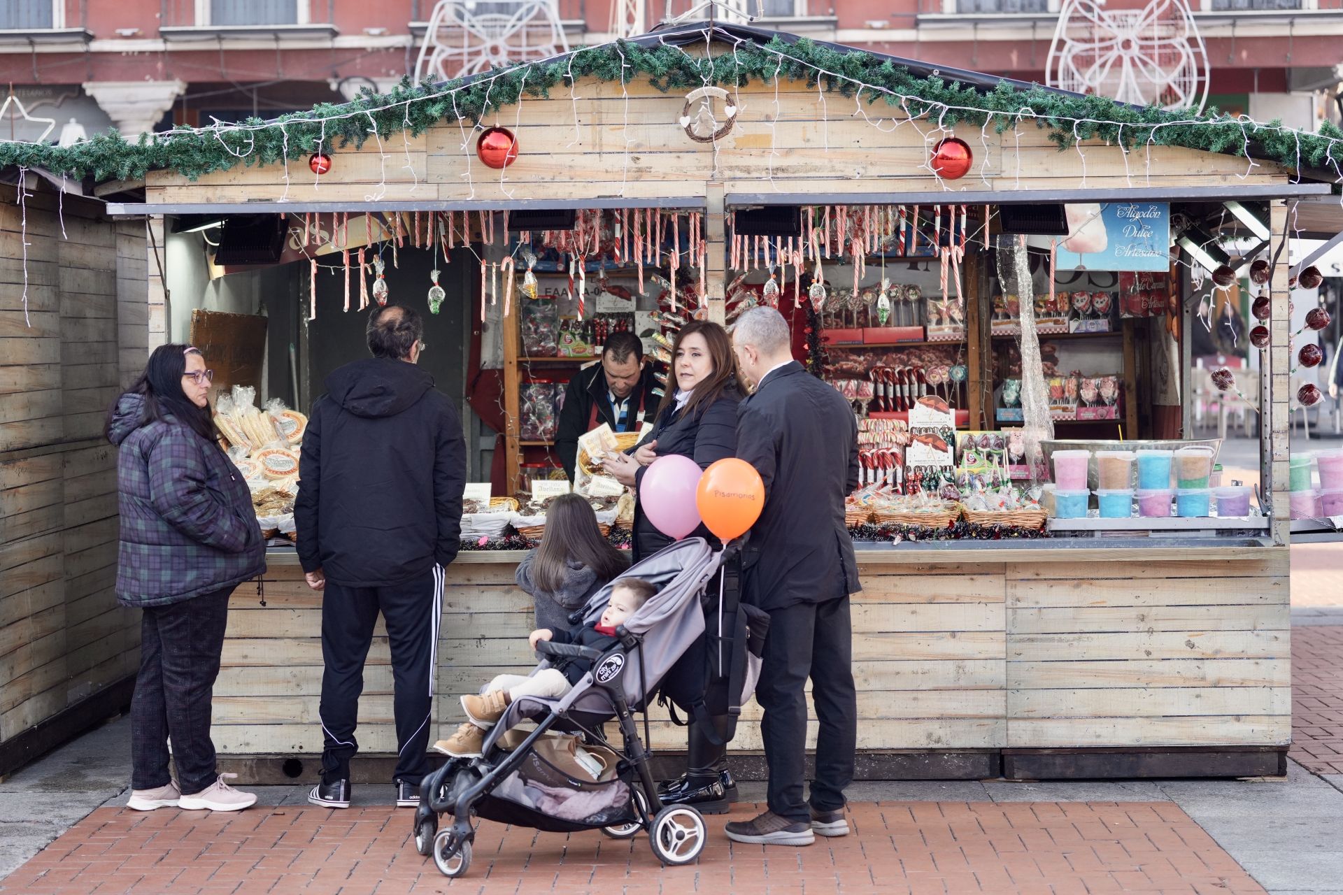 Las imágenes del ambiente navideño en Valladolid