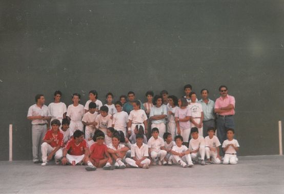 Escuela Municipal de Pelota 'Laguna de Duero'. 1989.