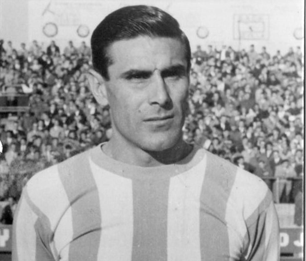 Pinto, con la camiseta del Real Valladolid.