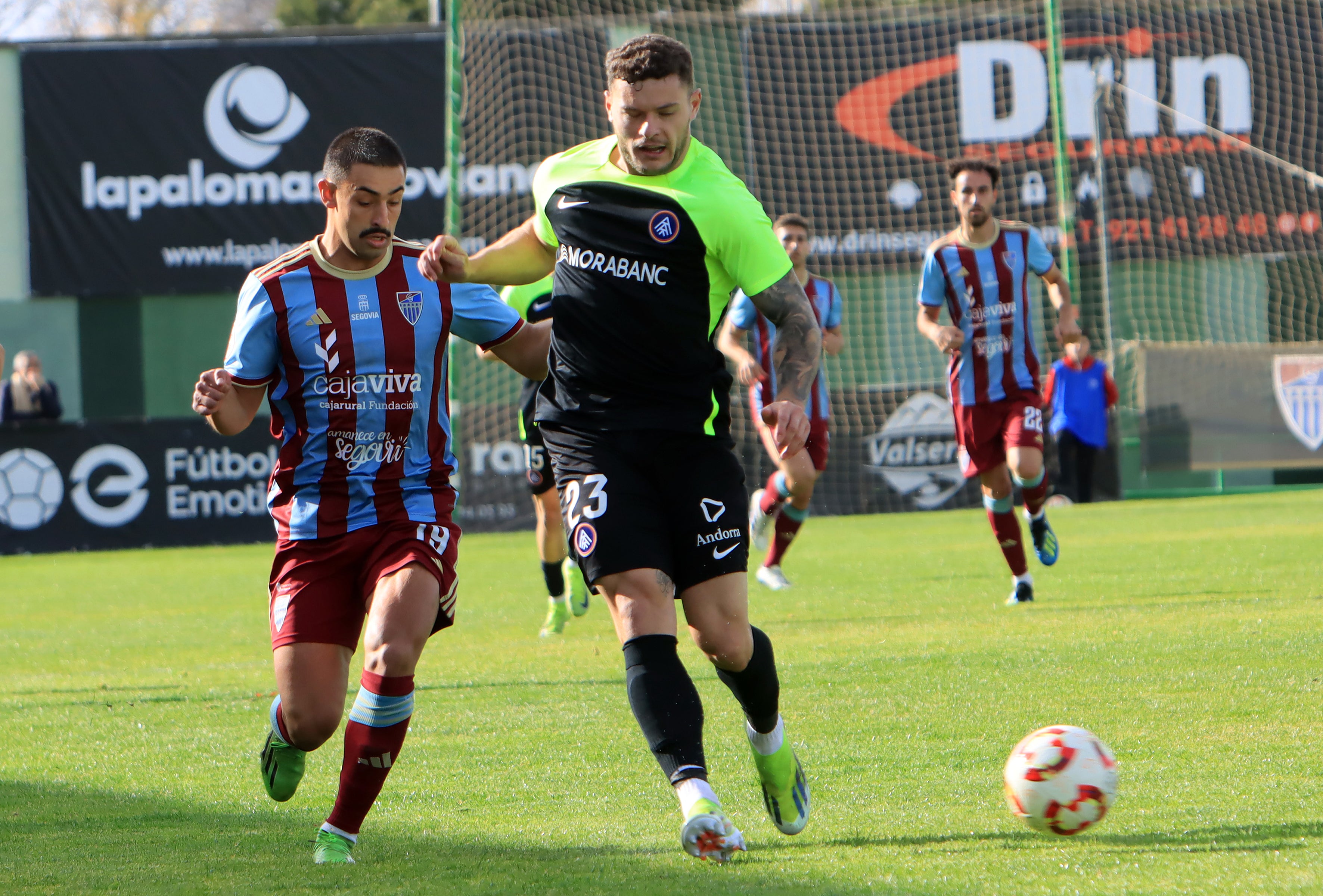 Las mejores fotos de la remontada de la Segoviana ante el Andorra