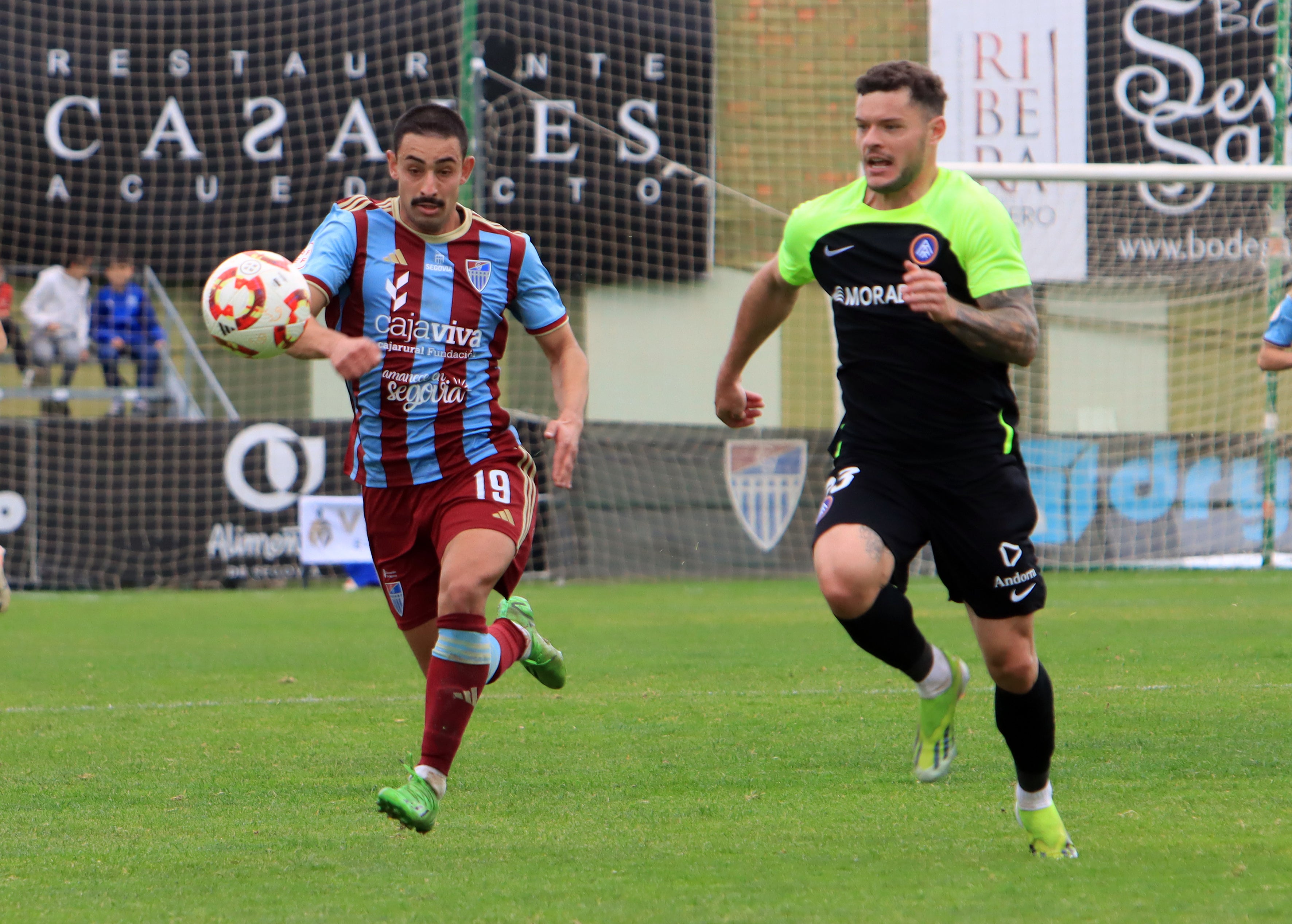 Las mejores fotos de la remontada de la Segoviana ante el Andorra