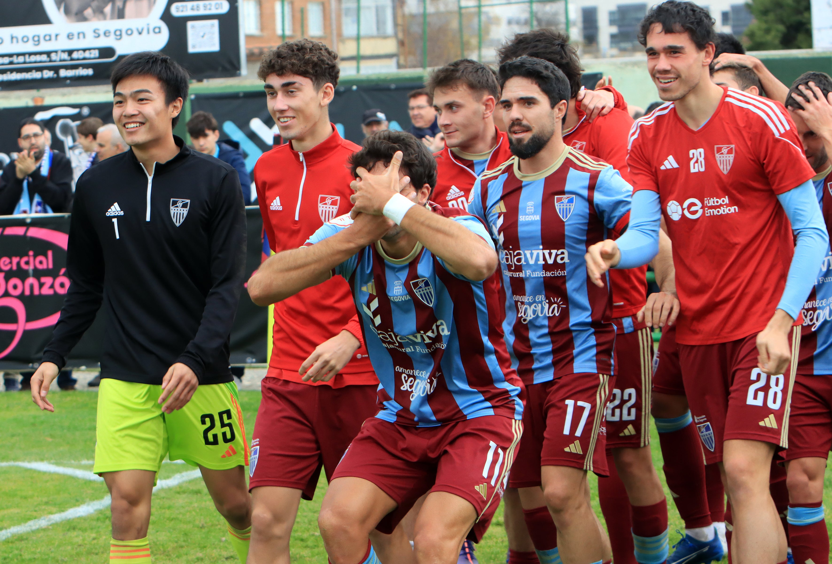 Las mejores fotos de la remontada de la Segoviana ante el Andorra