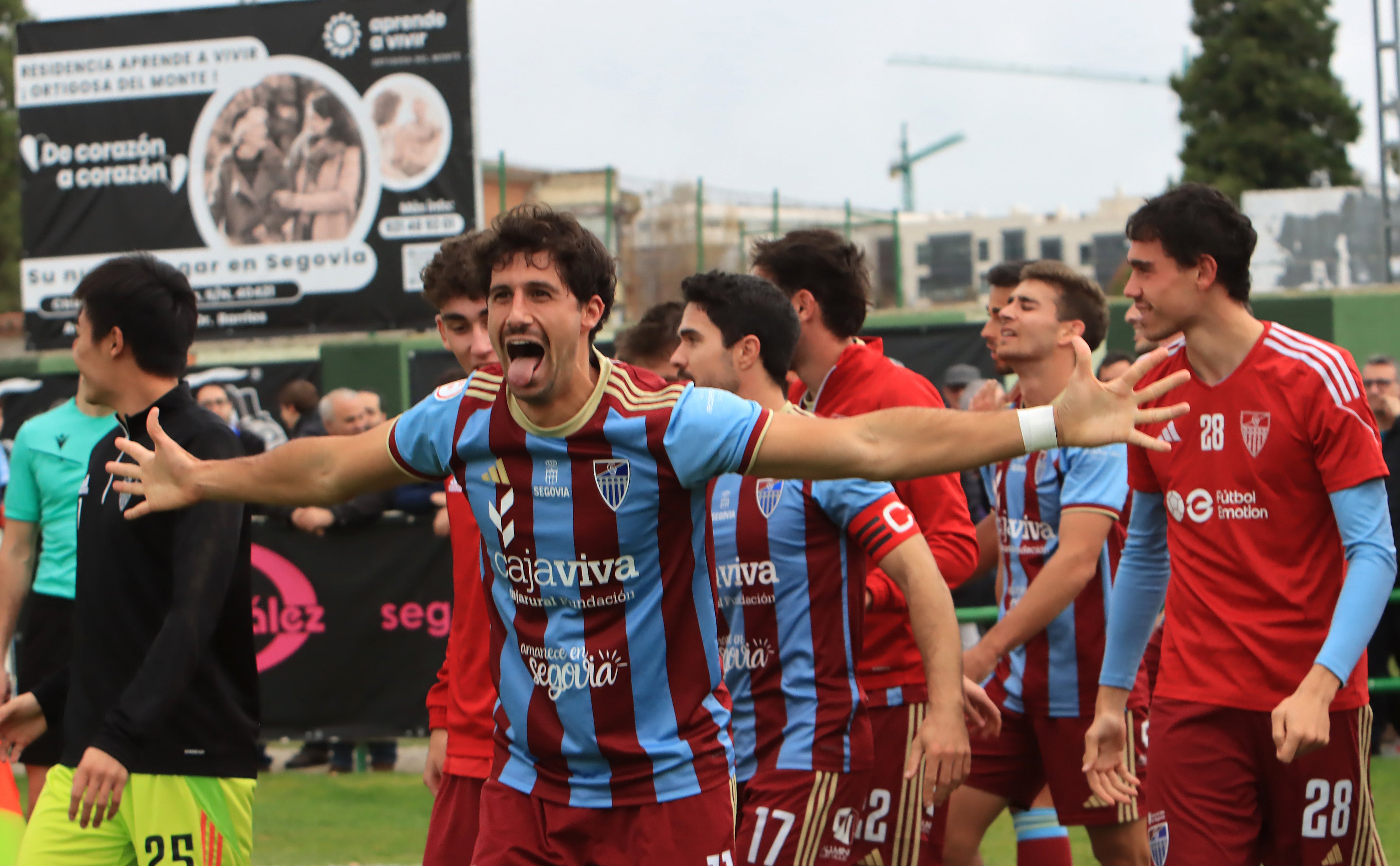 Las mejores fotos de la remontada de la Segoviana ante el Andorra