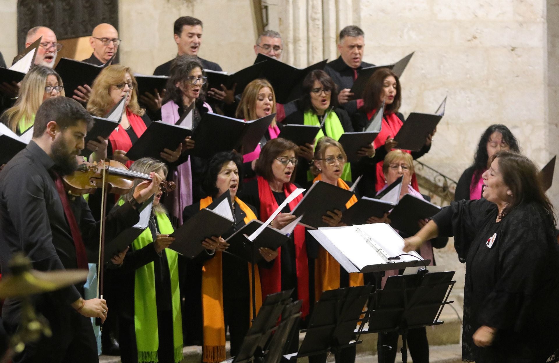 Las voces de Palencia, solidarias con Valencia