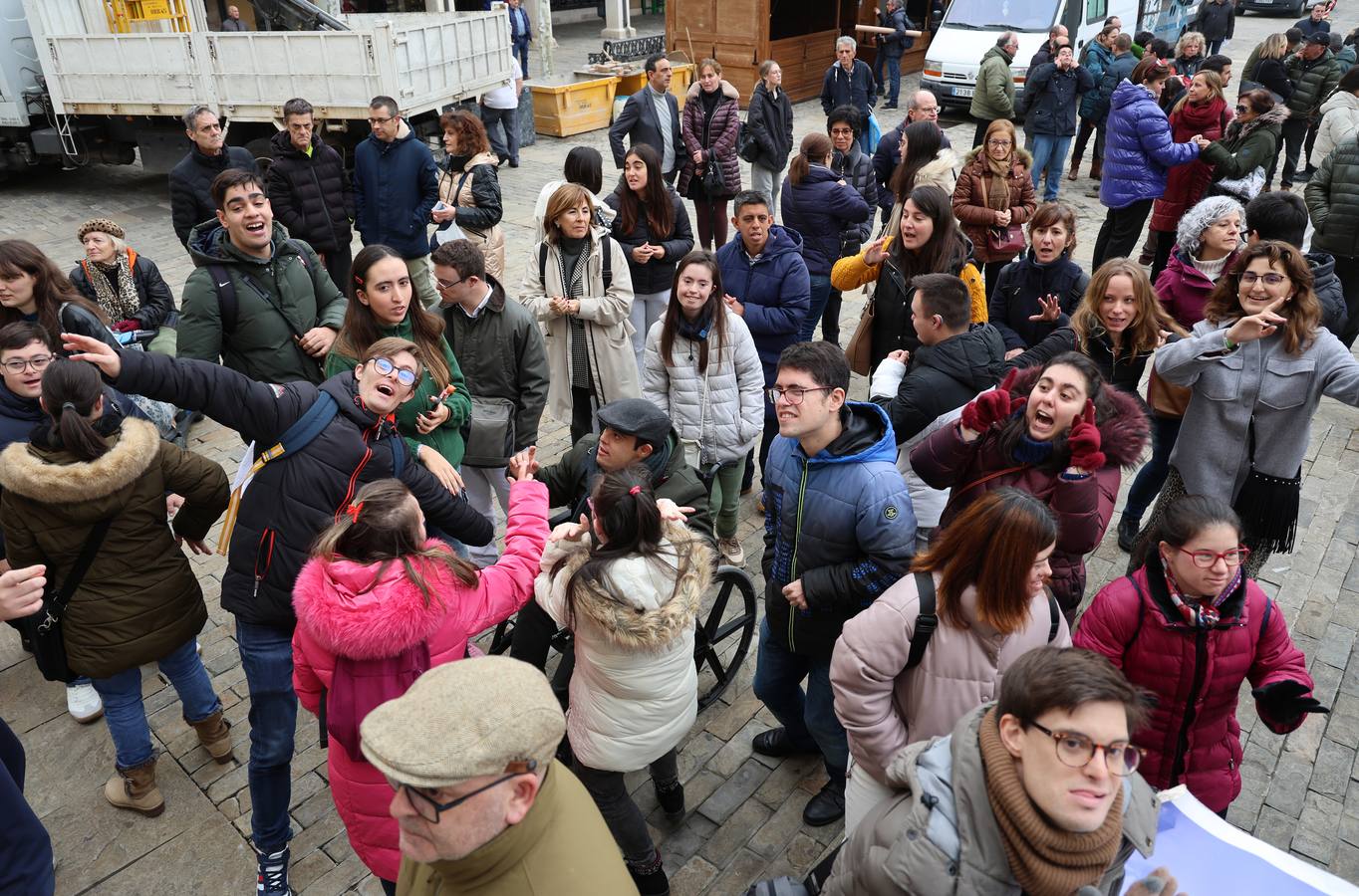 Un día en Palencia contra las barreras y por la inclusión