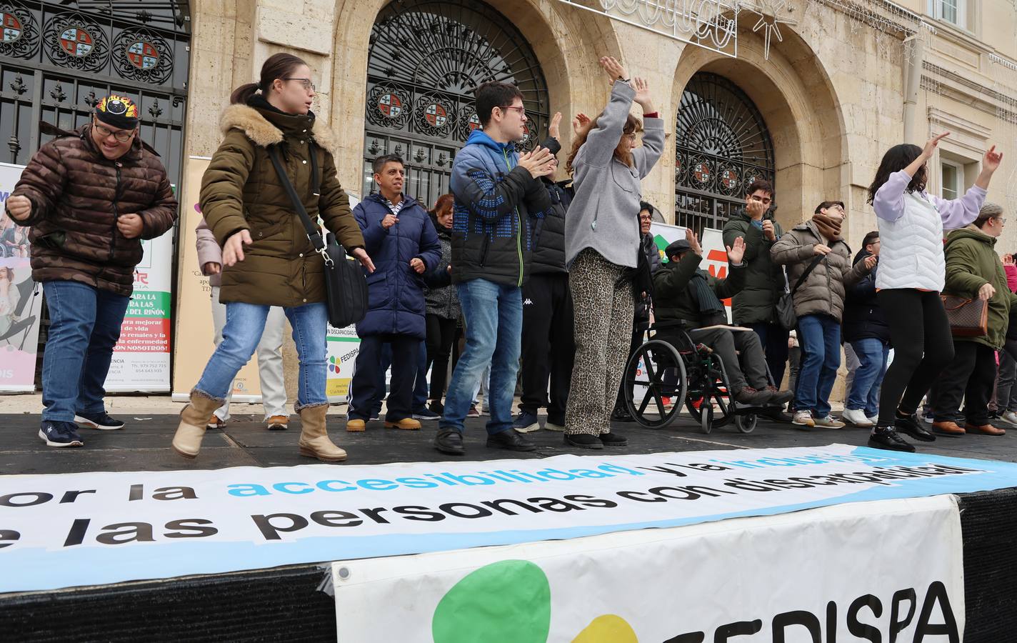 Un día en Palencia contra las barreras y por la inclusión