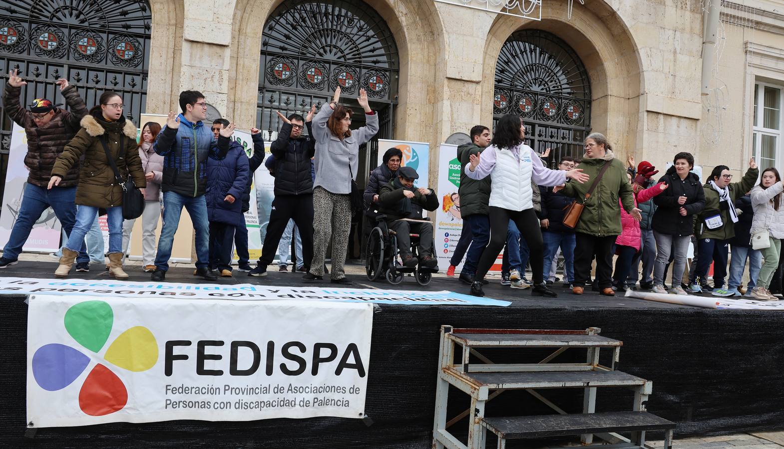 Un día en Palencia contra las barreras y por la inclusión