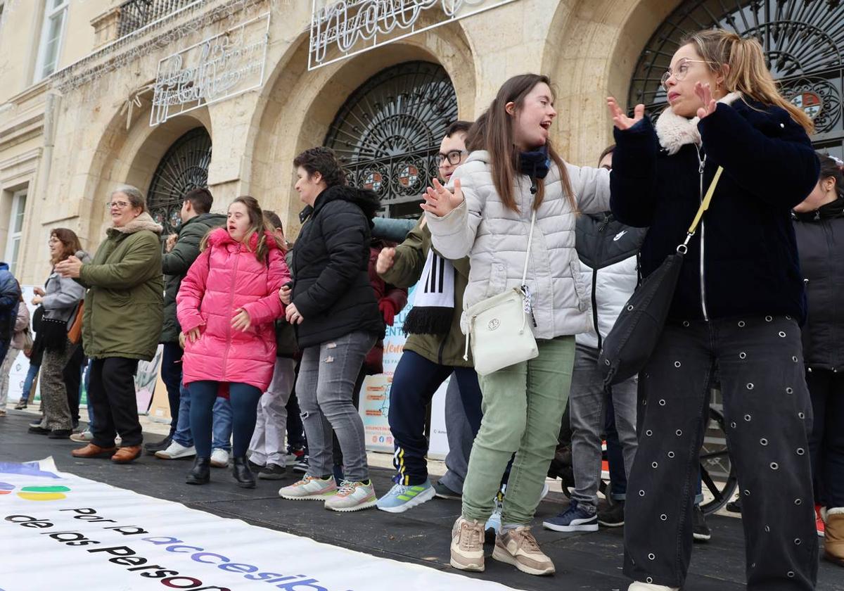 Un día en Palencia contra las barreras y por la inclusión