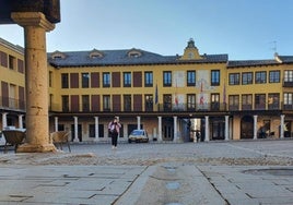 Plaza Mayor de Tordesillas.