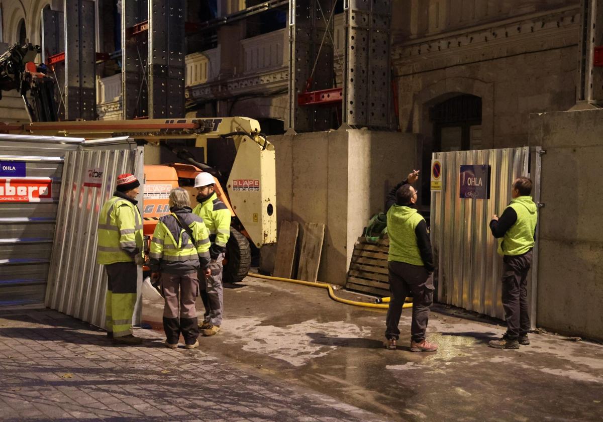 El incendio en el Teatro Lope de Vega se ha saldado con escasos daños materiales.