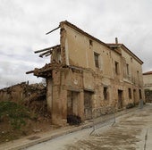 Corrales, con cien vecinos y la mitad de las casas «medio hundidas»