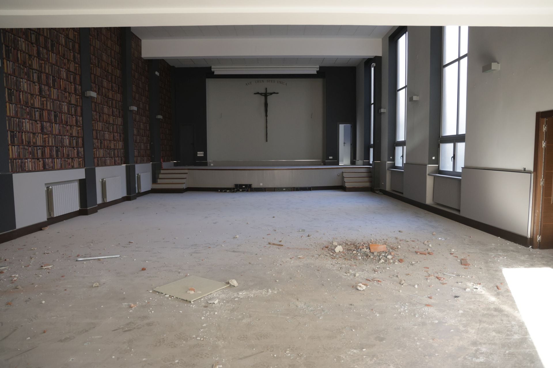 La reforma del colegio de huérfanos como residencia de estudiante, en imágenes