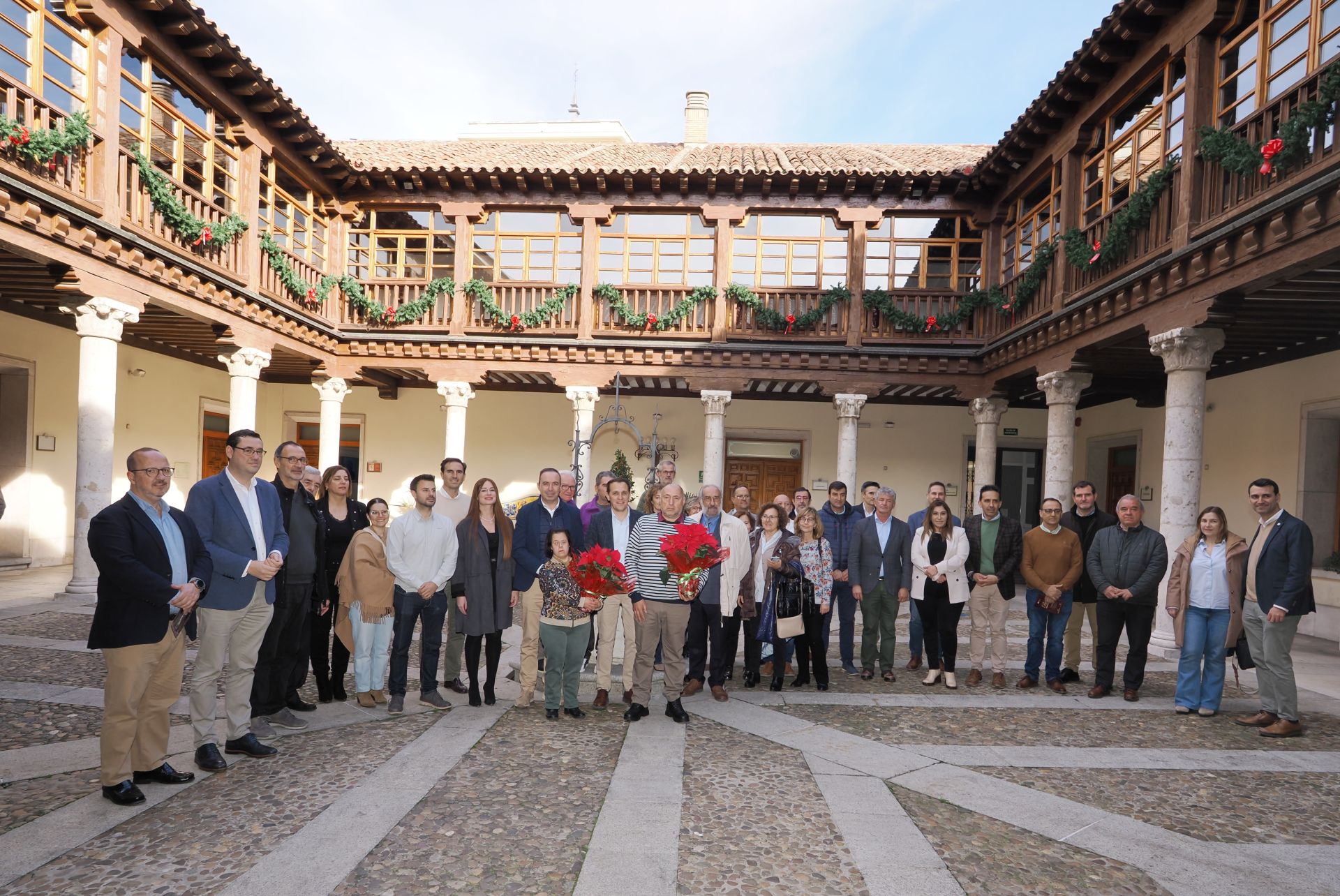 Las imágenes de la inauguración del belén de la Diputación de Valladolid