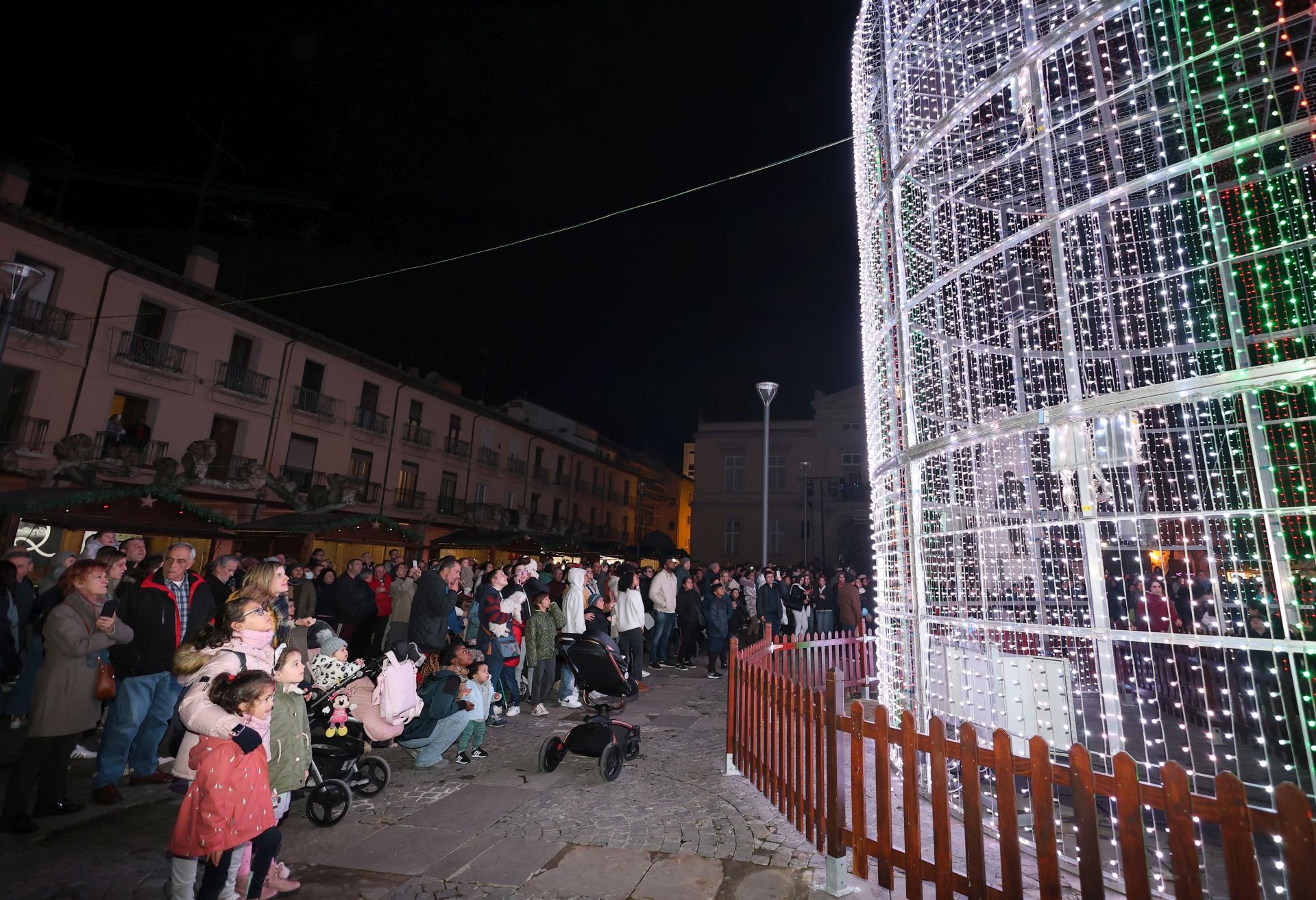 Palencia disfruta de una iluminación navideña especial