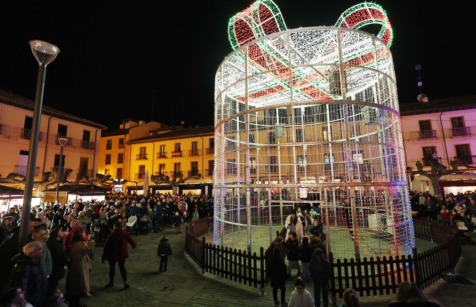 Palencia disfruta de una iluminación navideña especial