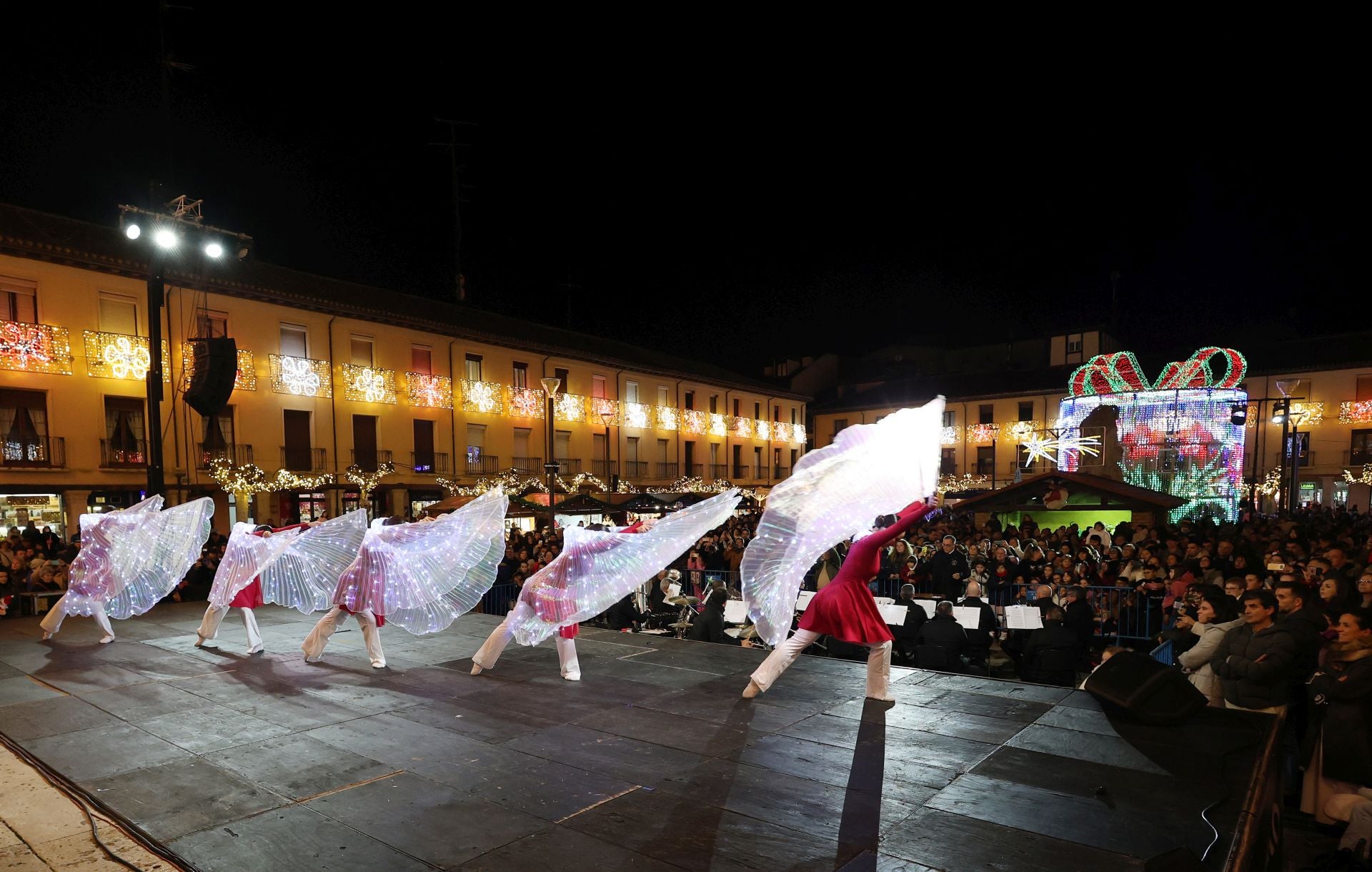 Palencia disfruta de una iluminación navideña especial