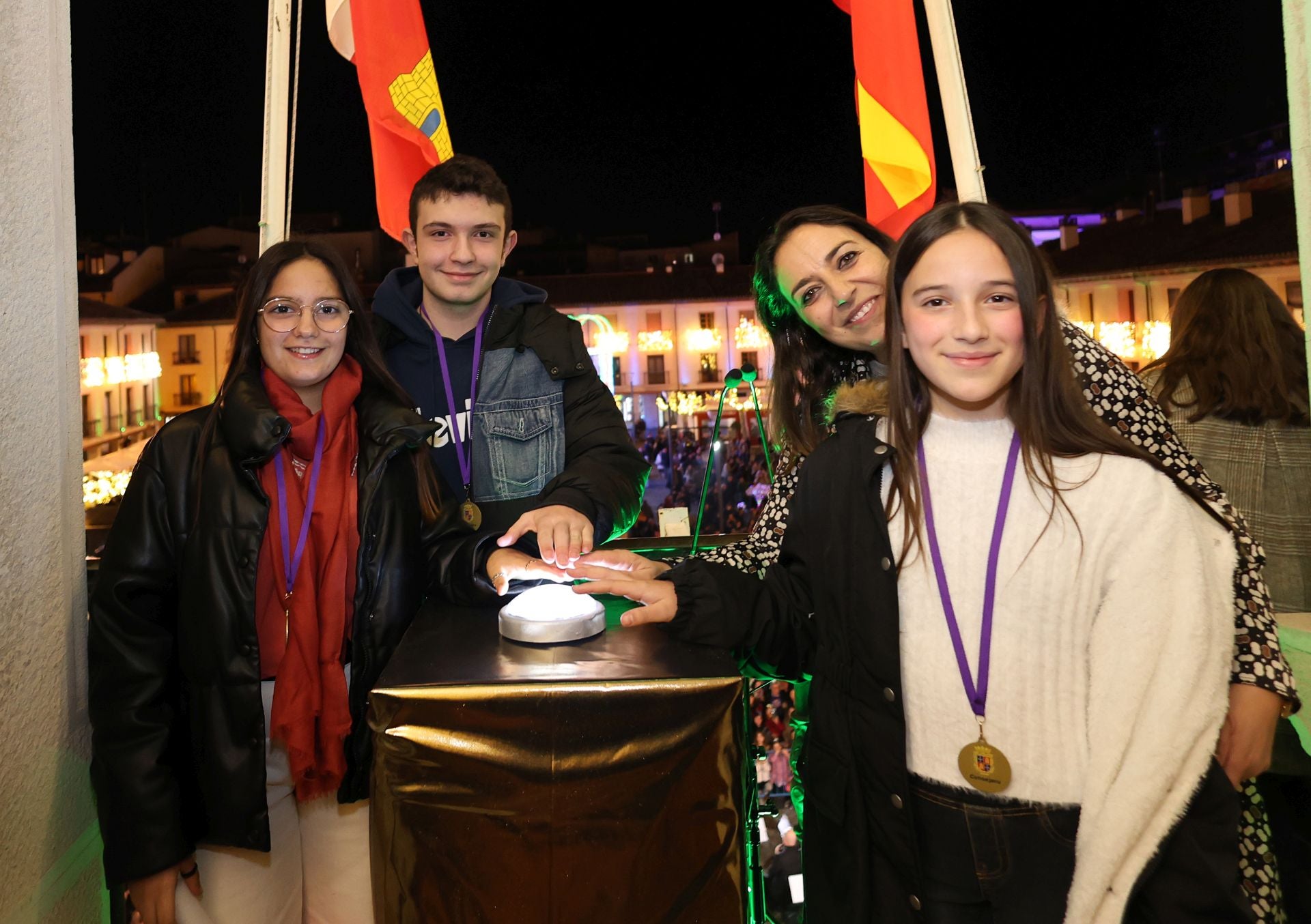 Palencia disfruta de una iluminación navideña especial