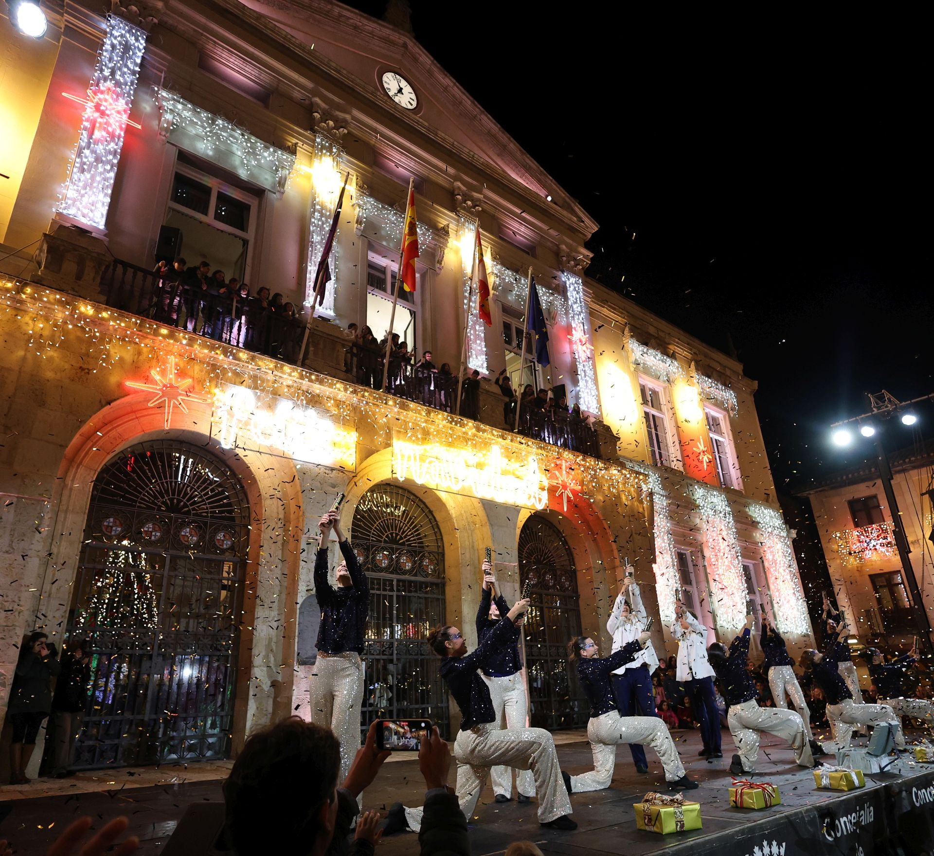 Palencia disfruta de una iluminación navideña especial