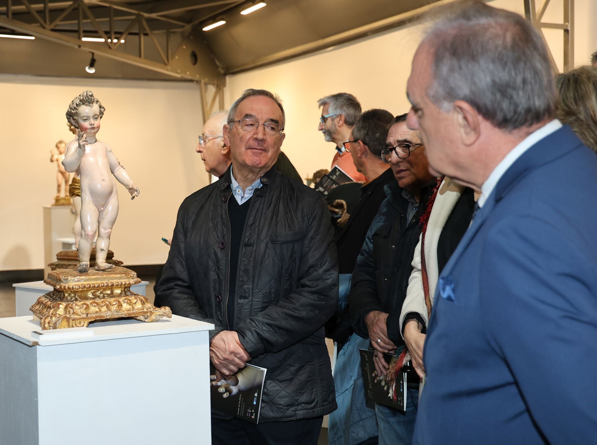 Palencia reúne en el Museo esculturas del Niño Jesús