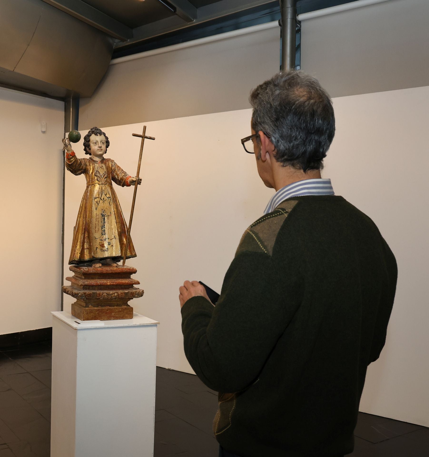 Palencia reúne en el Museo esculturas del Niño Jesús