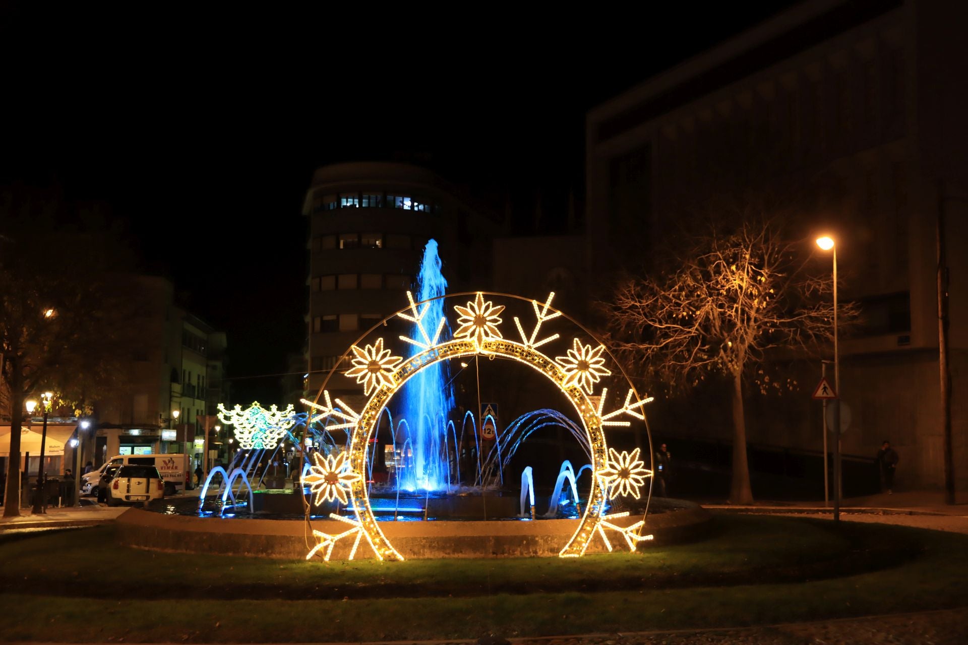 Fotografías de las luces de Navidad en Segovia