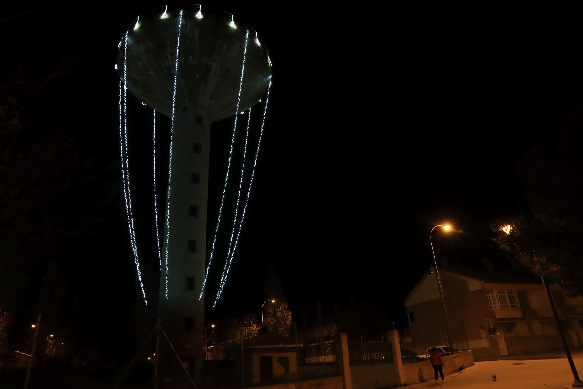 Fotografías de las luces de Navidad en Segovia