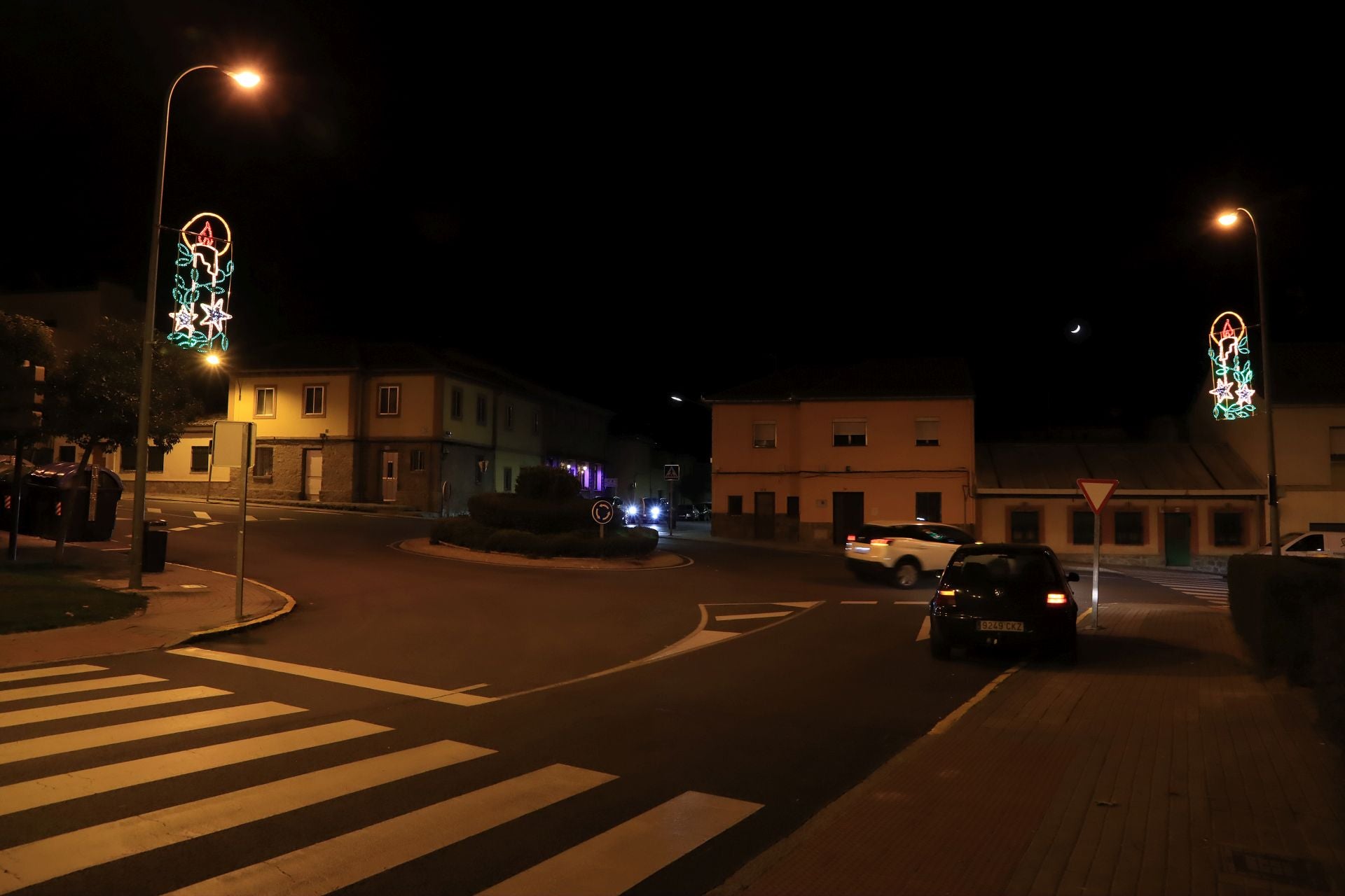 Fotografías de las luces de Navidad en Segovia