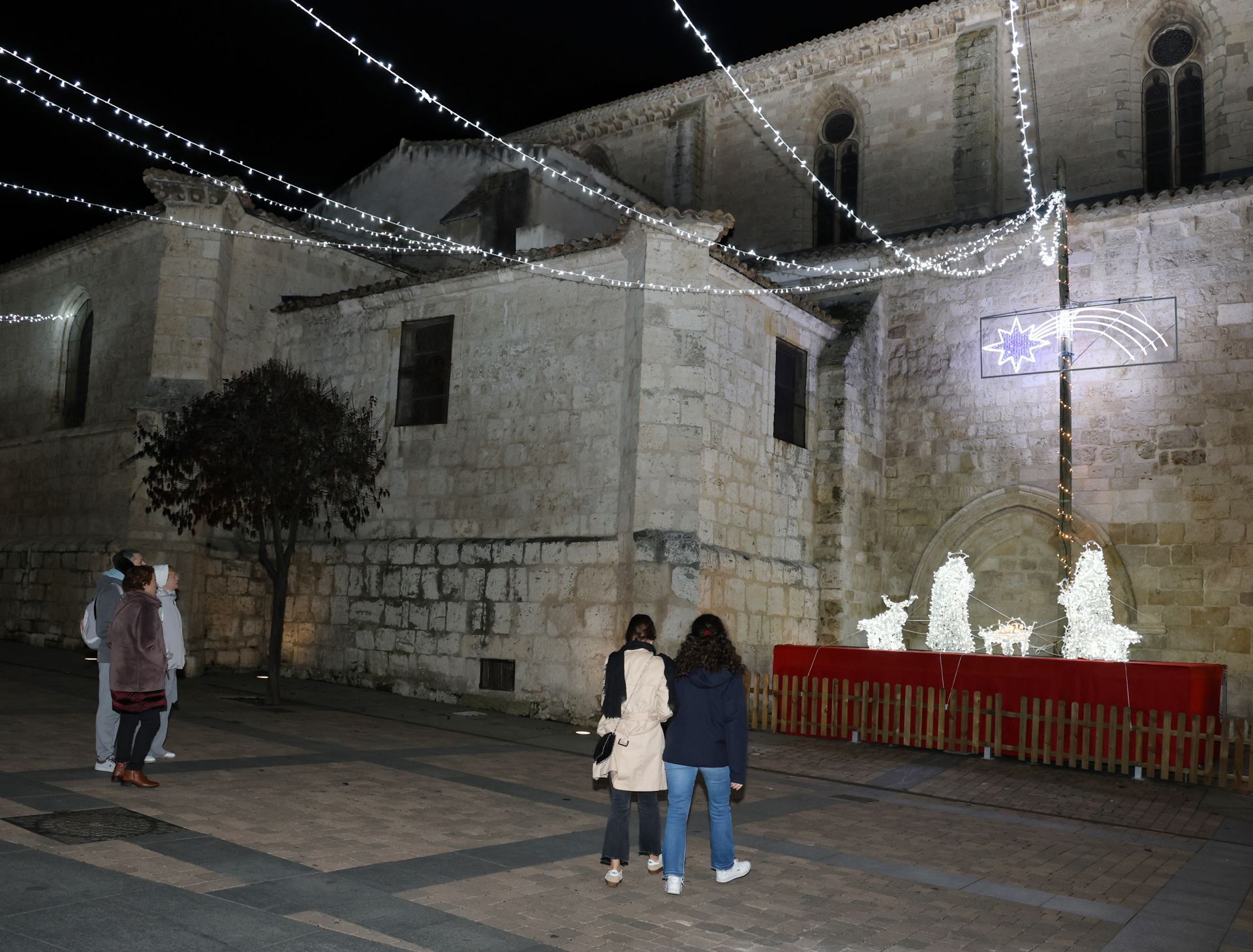 Palencia disfruta de una iluminación navideña especial