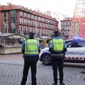 Refuerzo policial en el centro de Valladolid para cercar a los carteristas