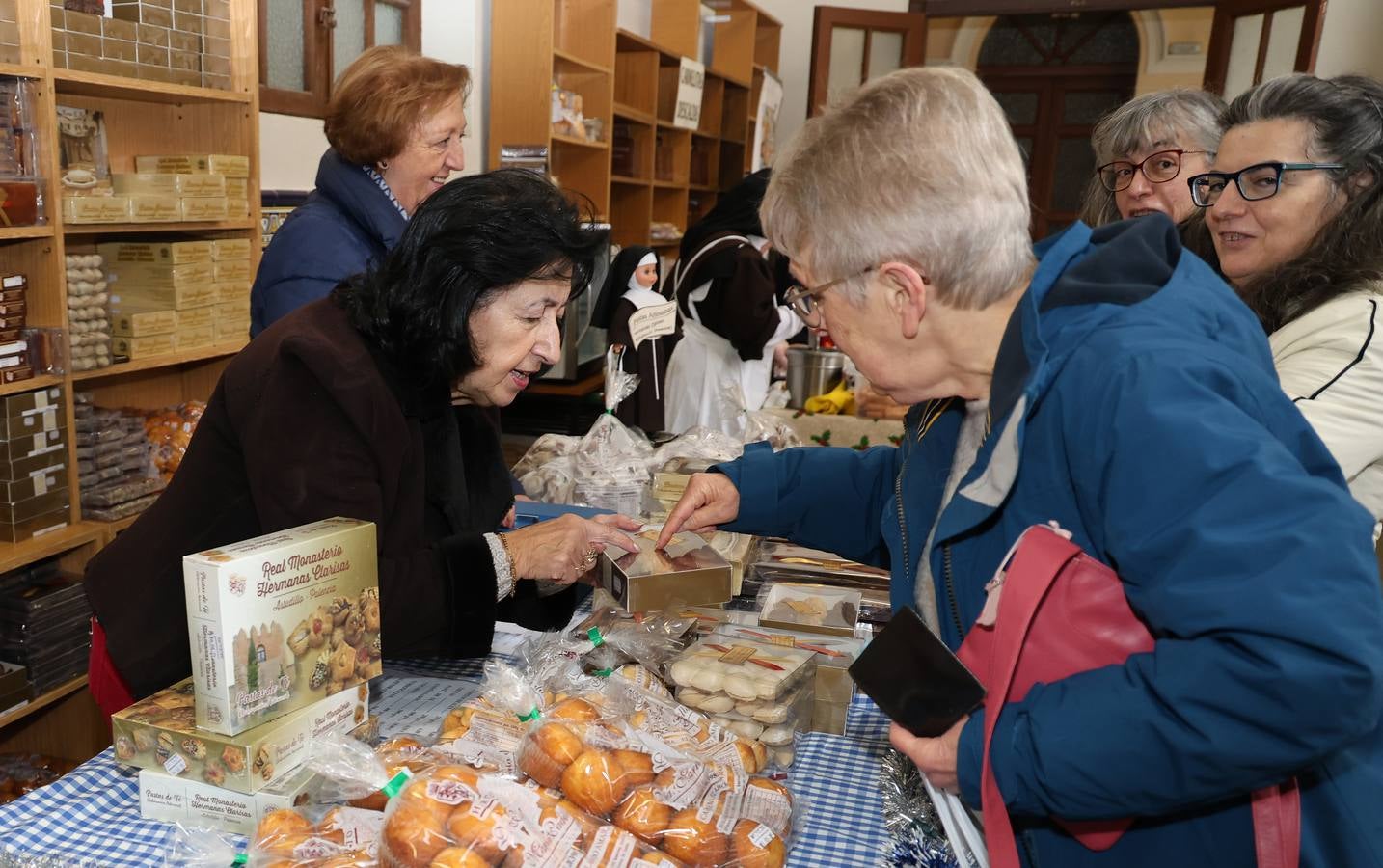 Así es la feria de dulces de clausura de Palencia