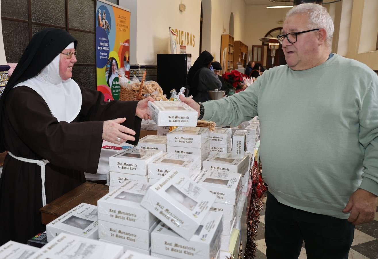 Así es la feria de dulces de clausura de Palencia