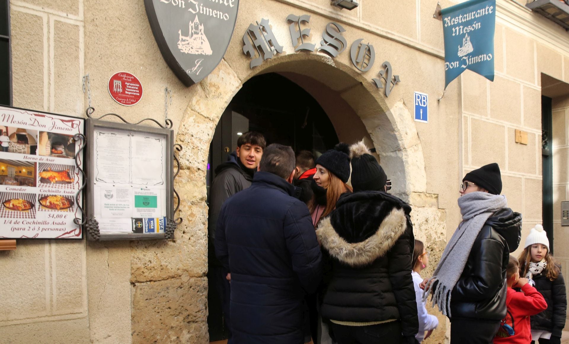 Primer día del puente de la Constitución en Segovia