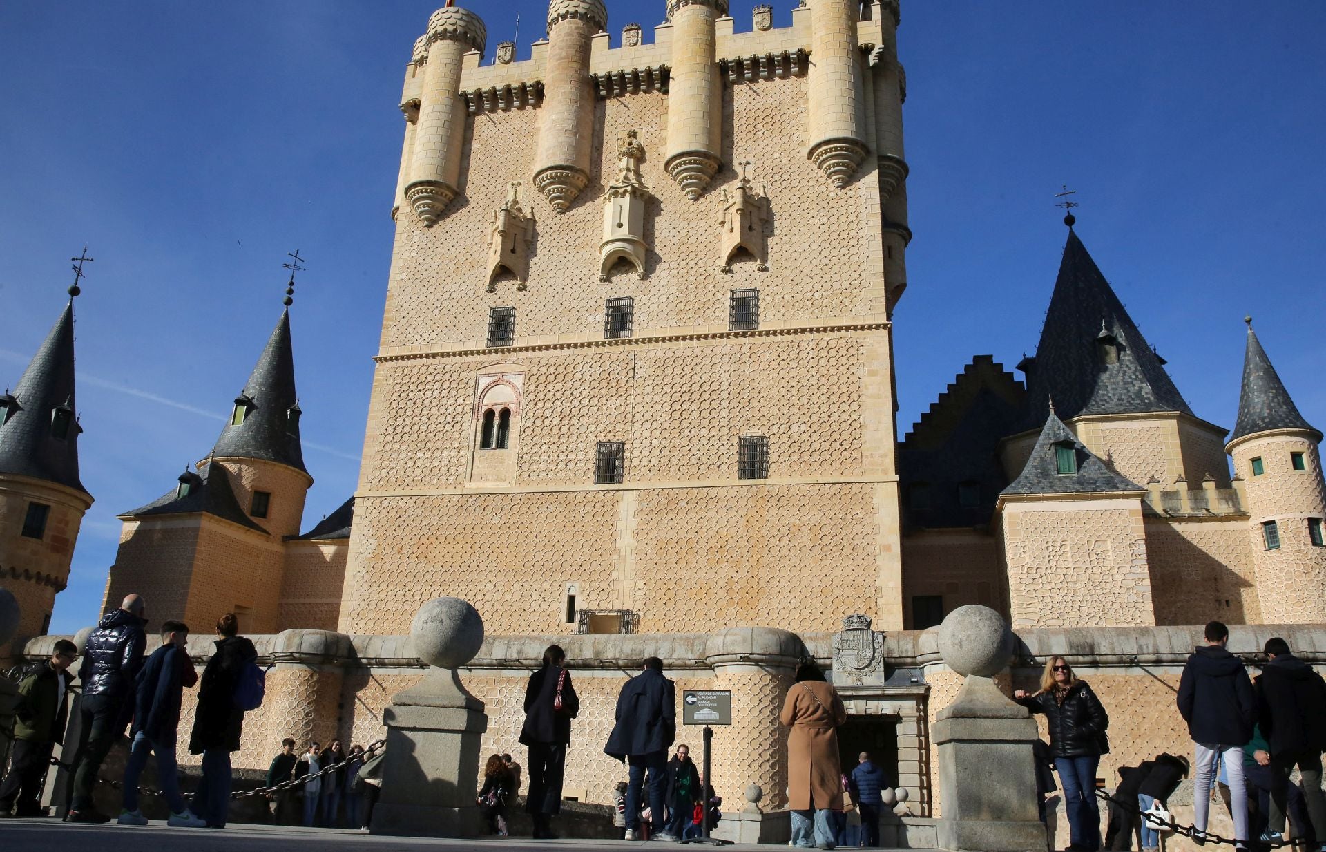 Primer día del puente de la Constitución en Segovia