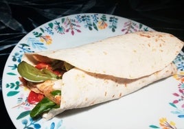 Fajitas de pollo