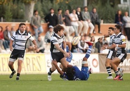 Imagen del partido del Chami ante La Vila.