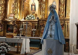 La Virgen de la Soledad de Cuéllar.